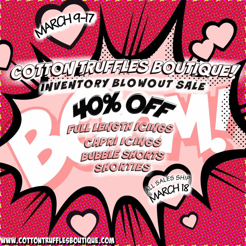 INVENTORY BLOWOUT SALE