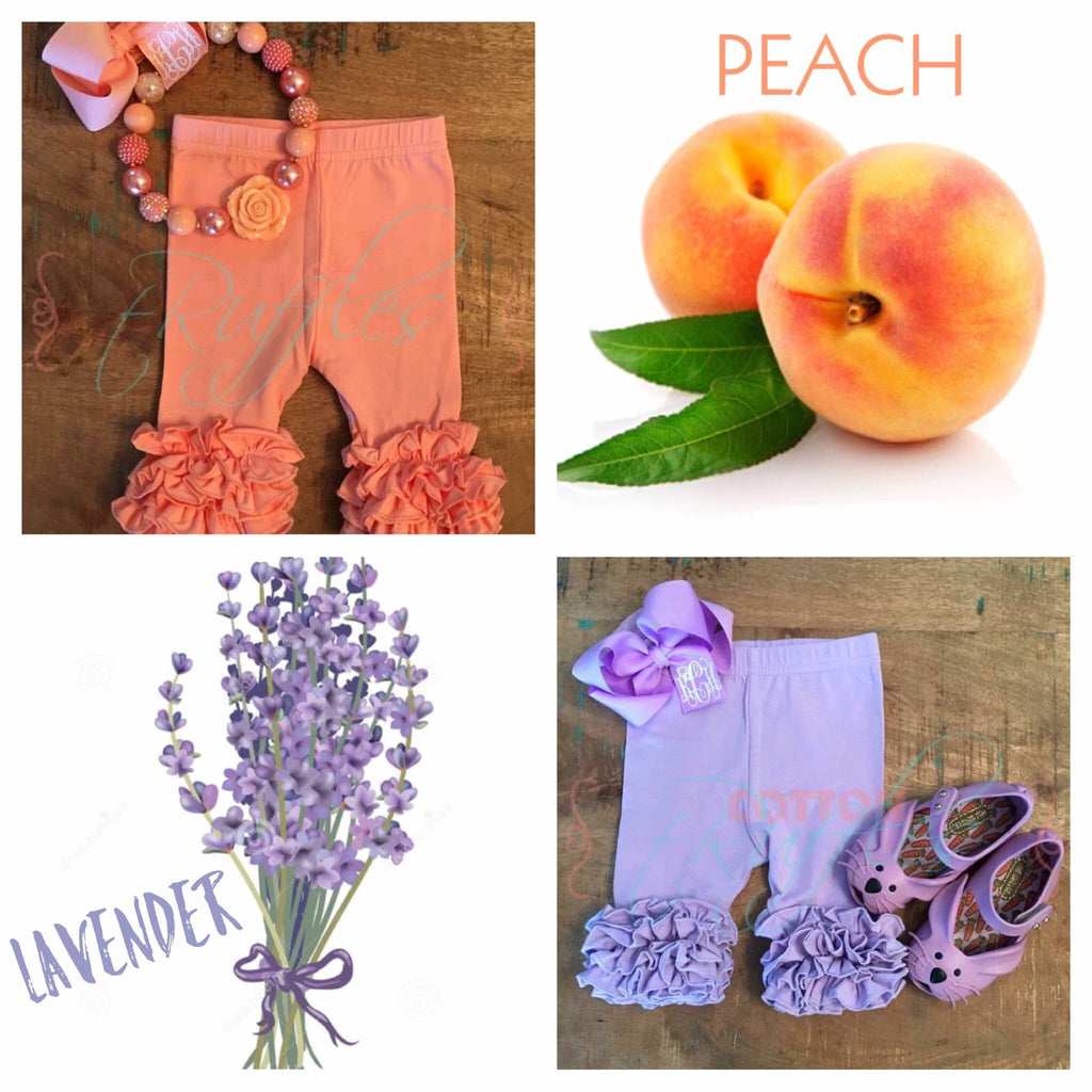 SPRING IS IN THE AIR WITH PEACH AND LAVENDER