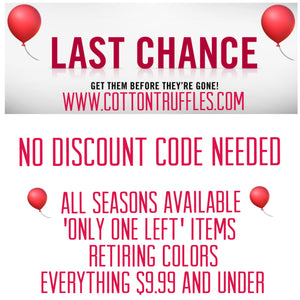 LAST CHANCE SALE