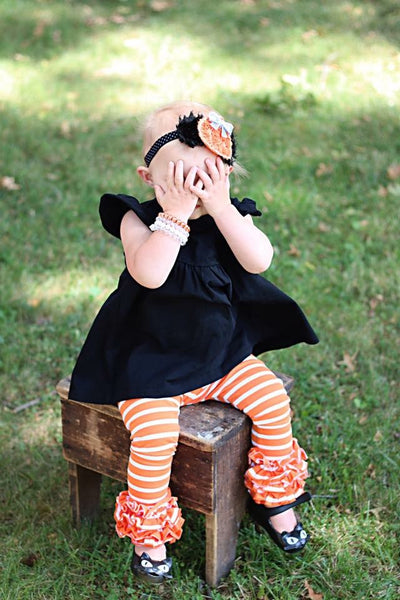 Black Pearl with Pockets - Size 12m, 18m, 4t, 6