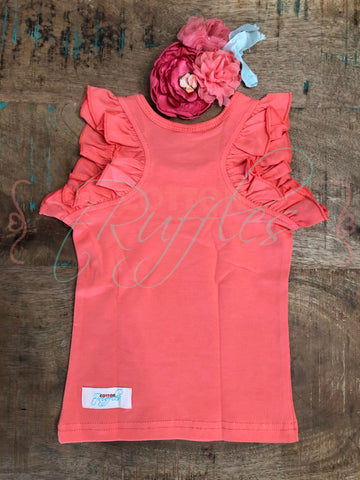 Coral Ruffle Racer