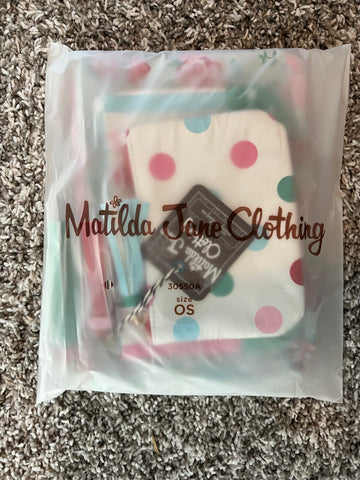 Matilda Jane NEW in Package Secret Santa Pouch Set